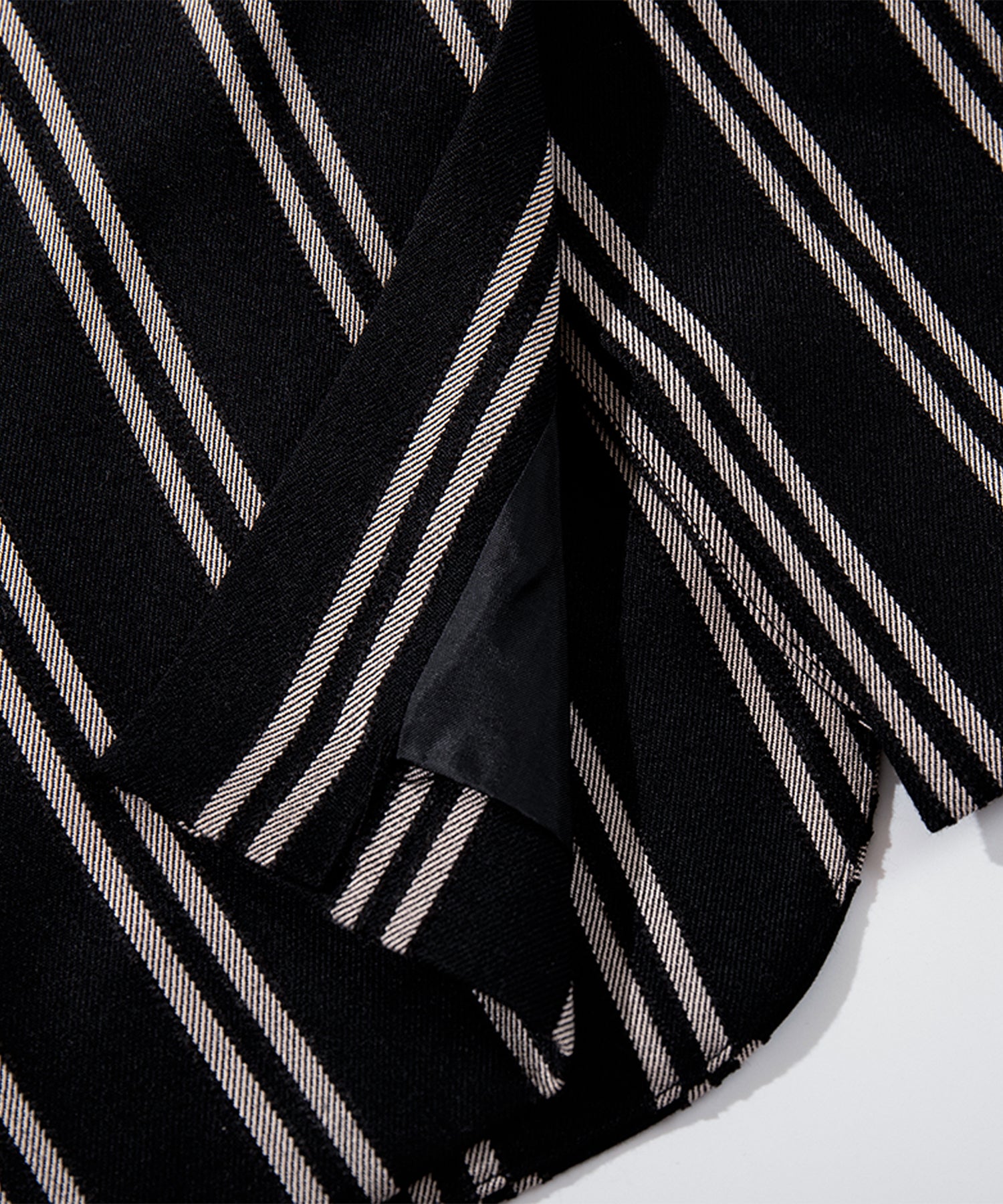 HOOK -original-　古着風PU異素材襟テーラードジャケット