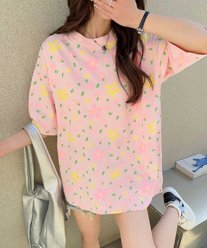【HOOK】for girls カラフルポップアートTシャツ