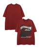 ミステリアスレタープリントTシャツ