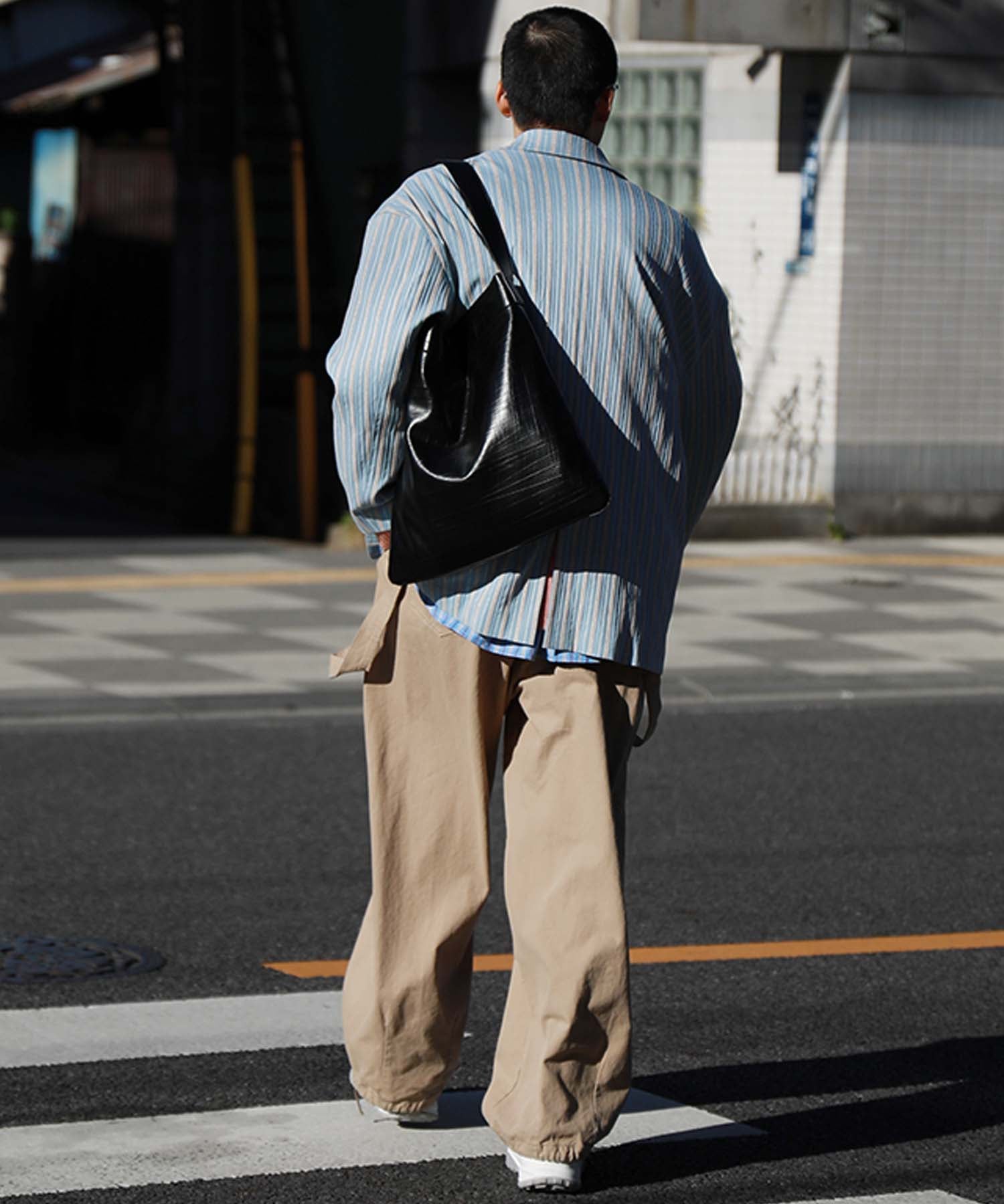 HOOK -original-　レトロ調ストライプ柄テーラードジャケット