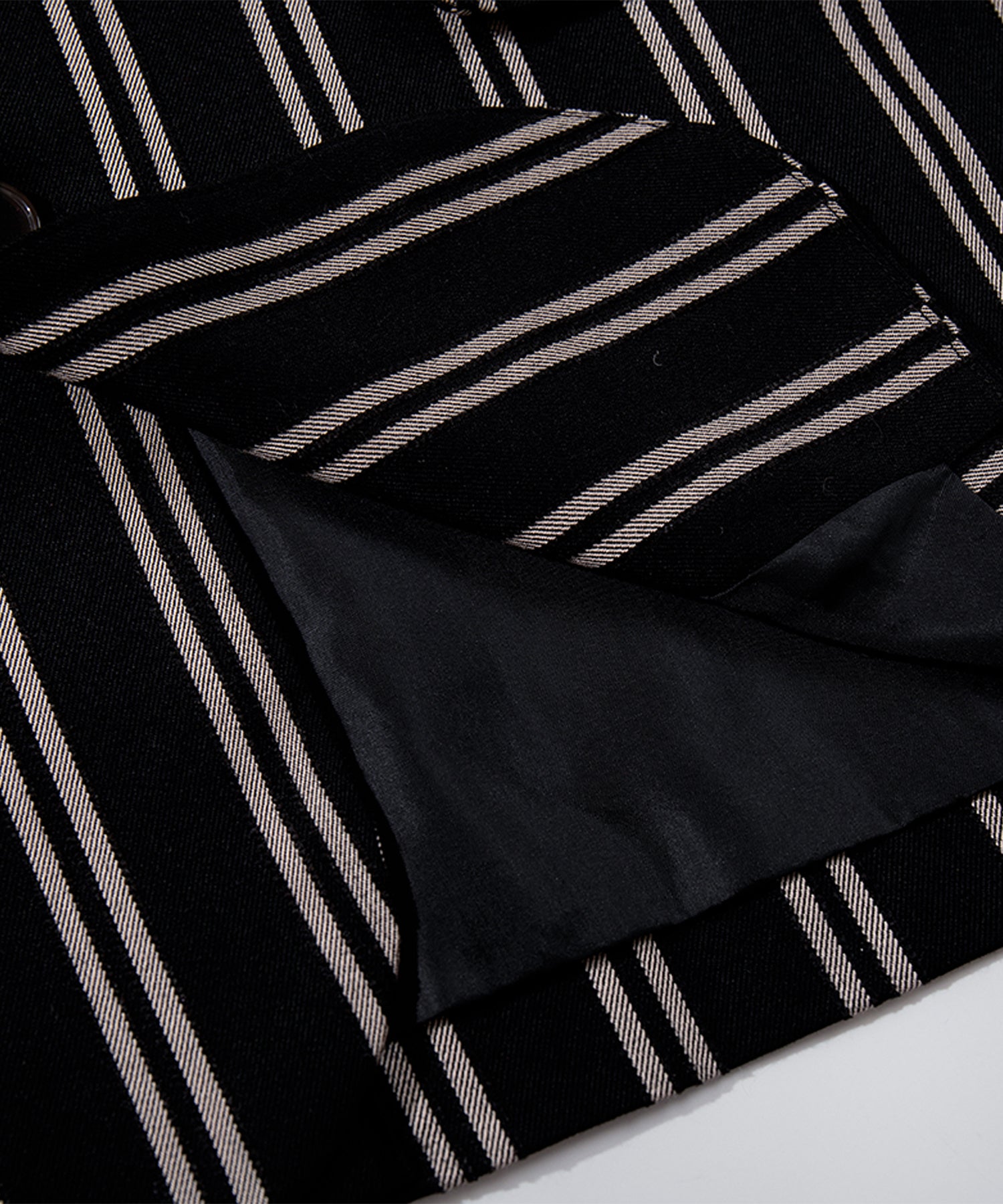 HOOK -original-　古着風PU異素材襟テーラードジャケット