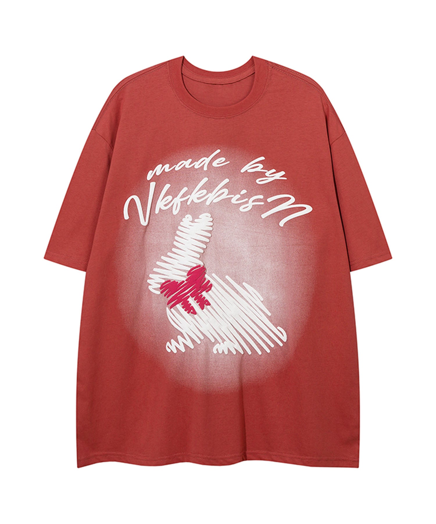 シャドウラビットプリントTシャツ