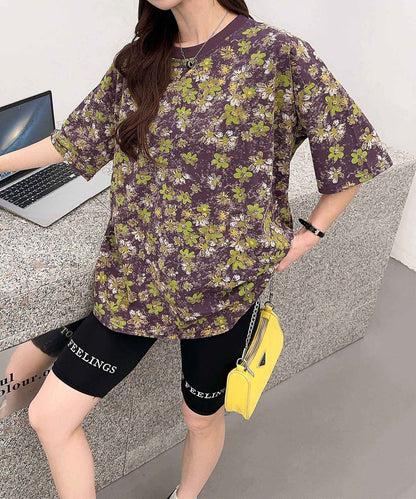 【HOOK】for girls デュアルムードプリントTシャツ