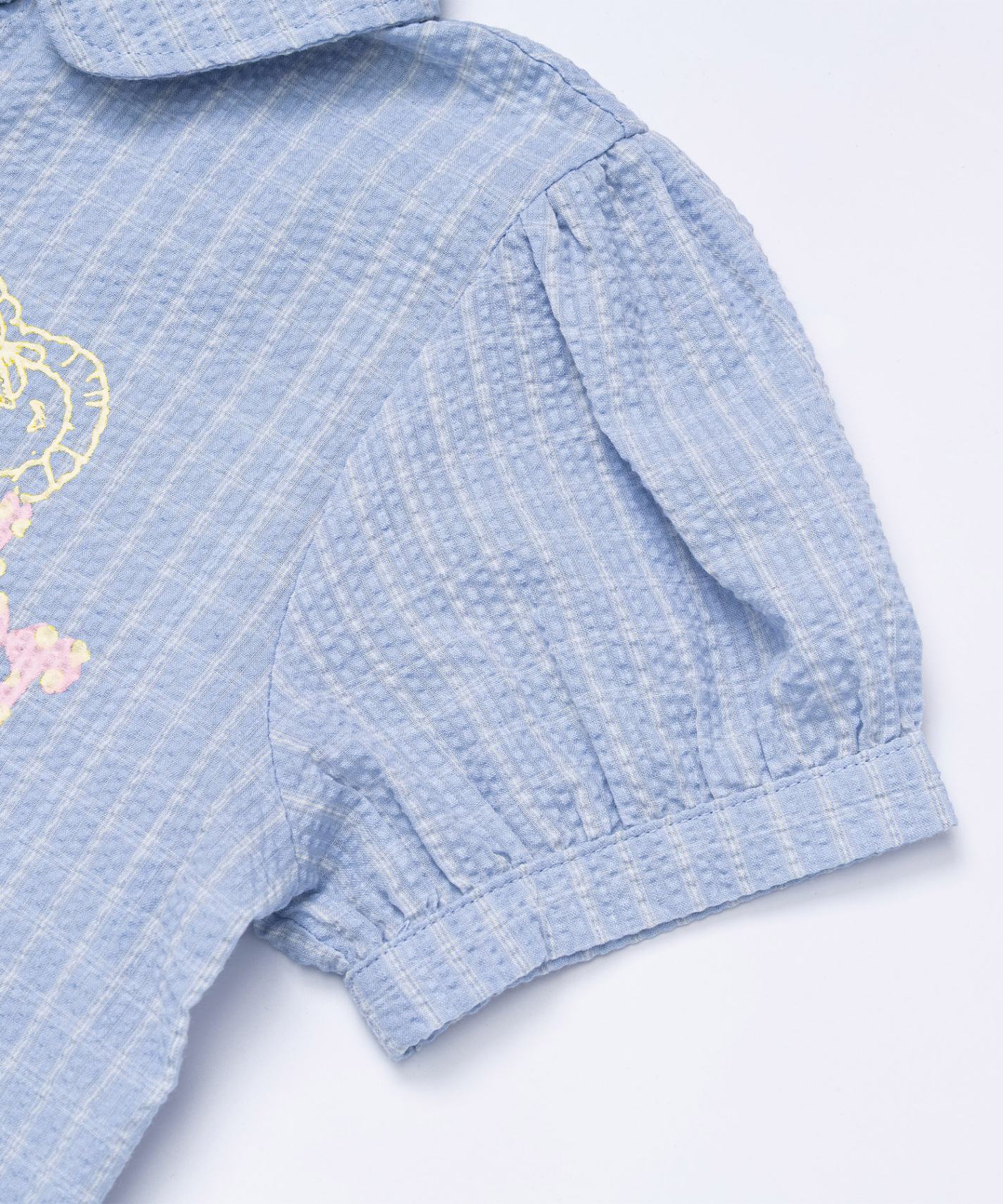 HOOK for girls　サイドシャーリングチェックシャツ