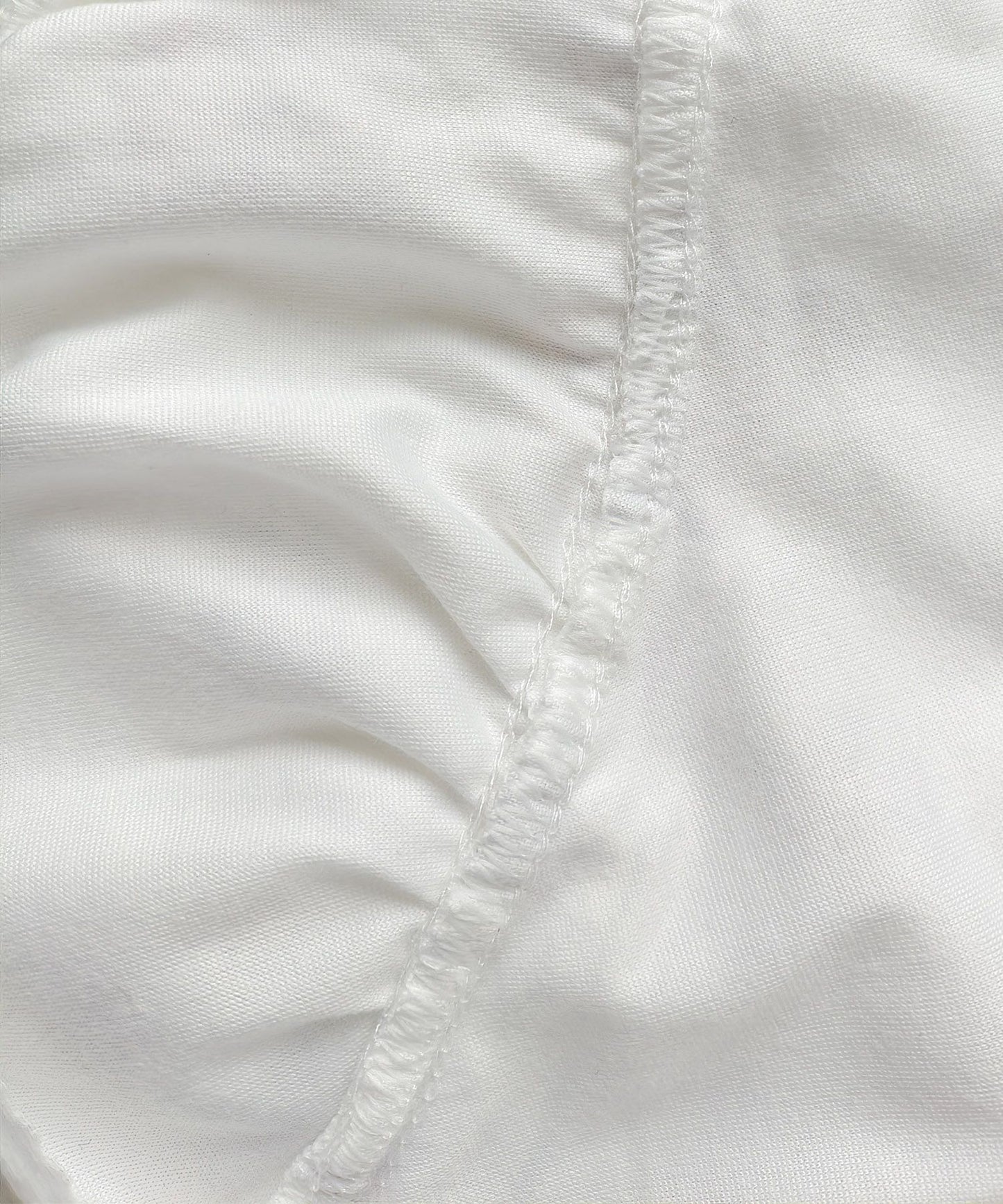HOOK for girls　透かし編みレース切り替え半袖ニットTシャツ
