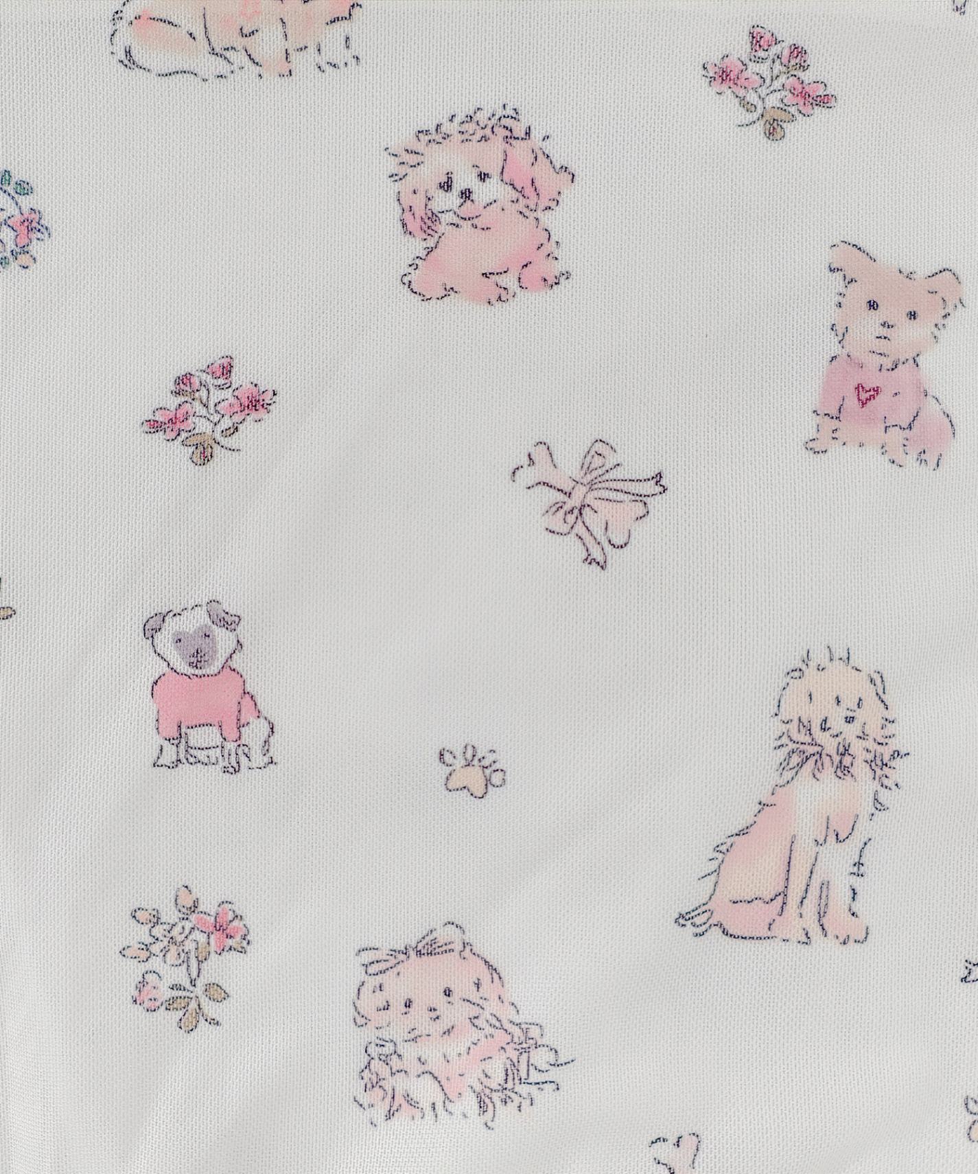 HOOK for girls　透かし編みレース切り替え半袖ニットTシャツ