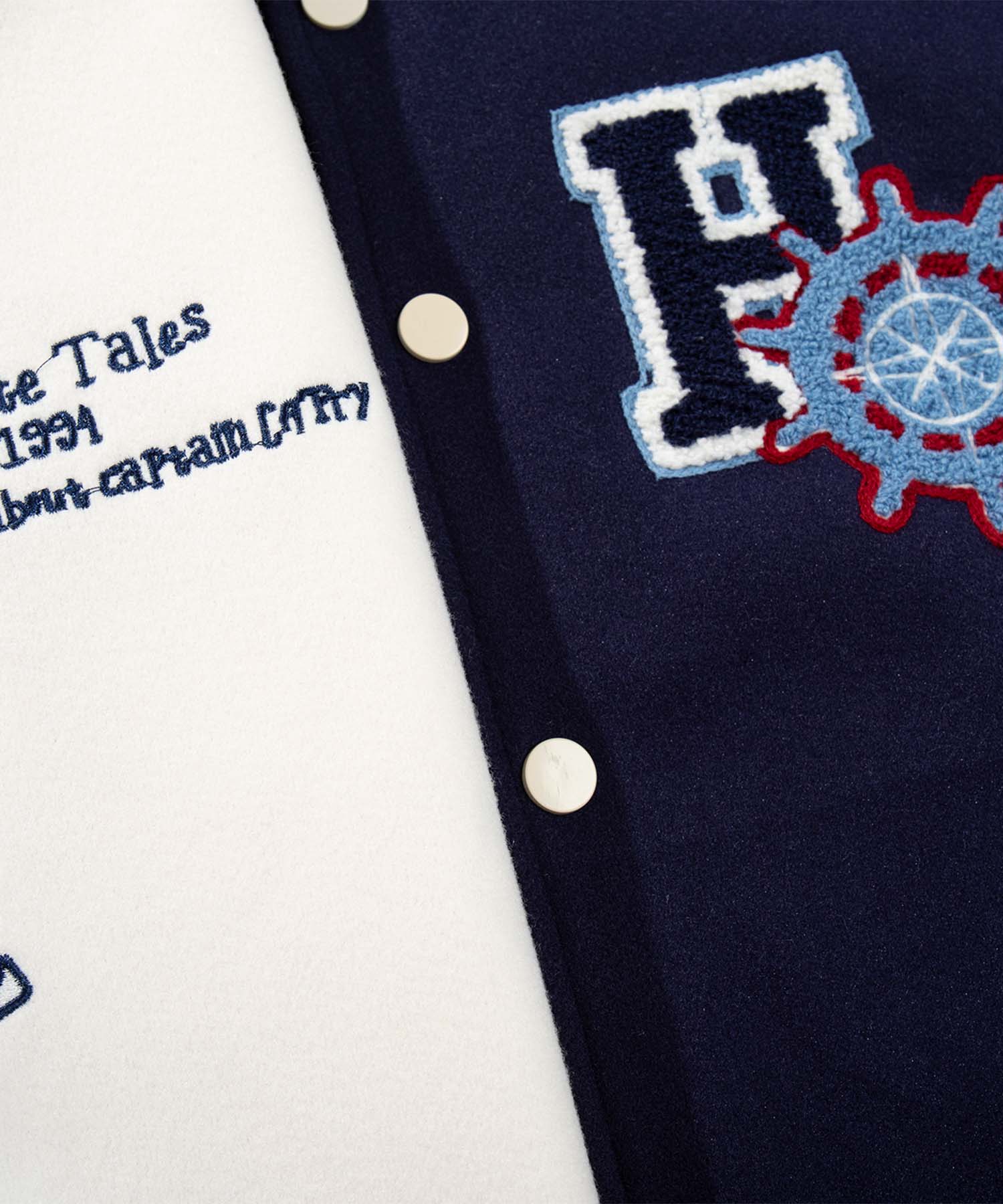 HOOK -original-　サガラ刺繍ワッペンスタジャン