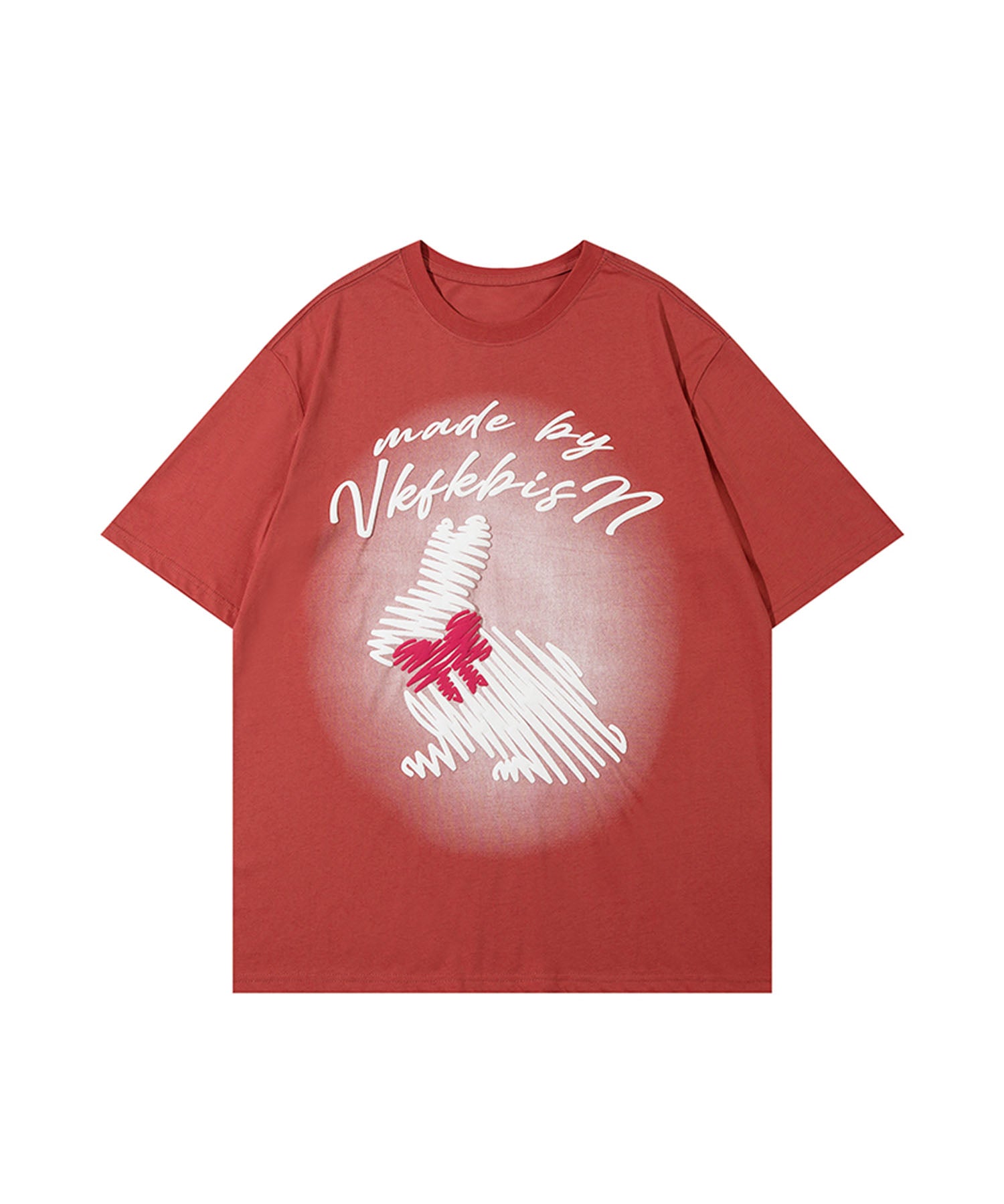 シャドウラビットプリントTシャツ