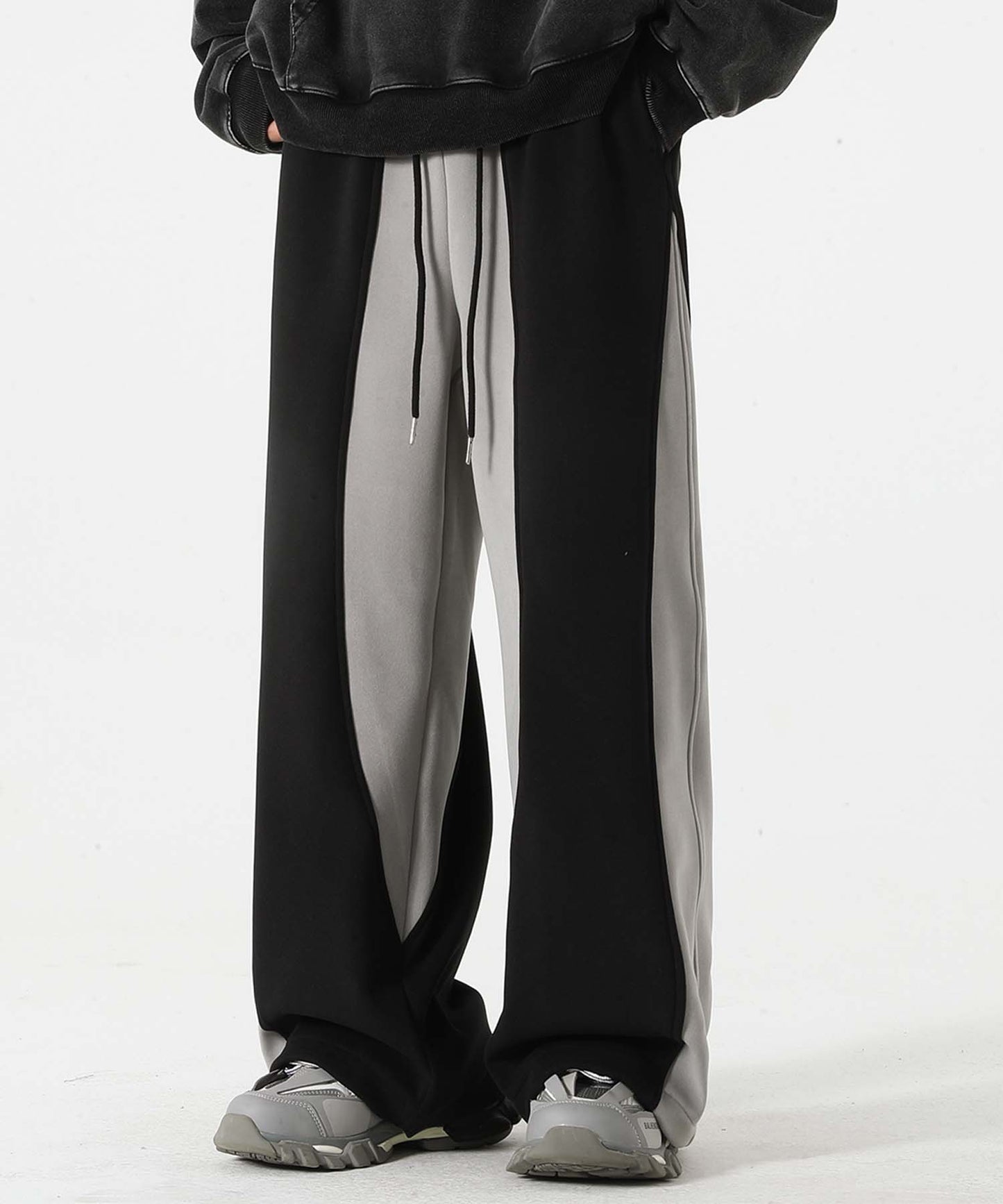 【aimoha neo】Contrast Flow Sweatpants