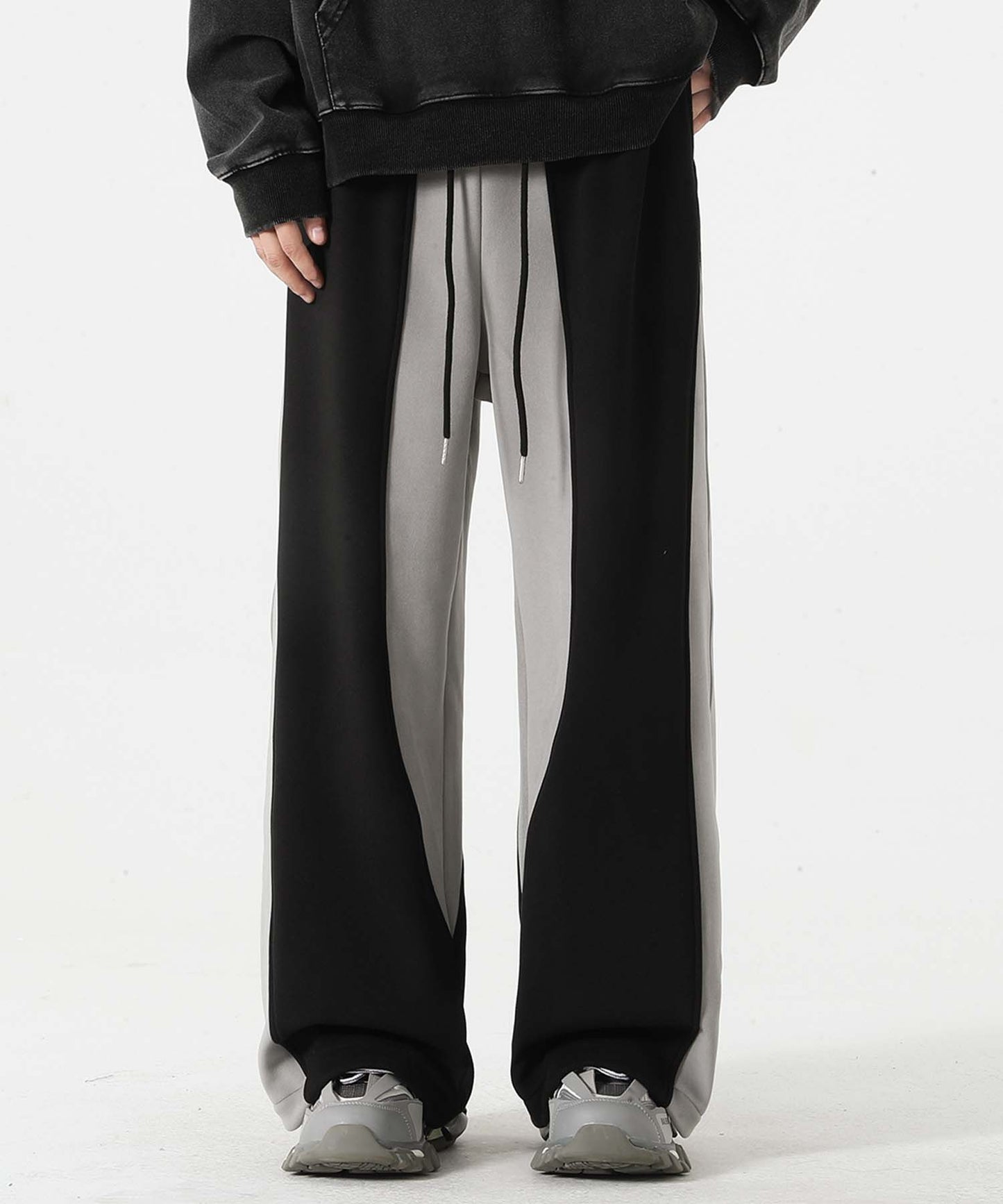 【aimoha neo】Contrast Flow Sweatpants