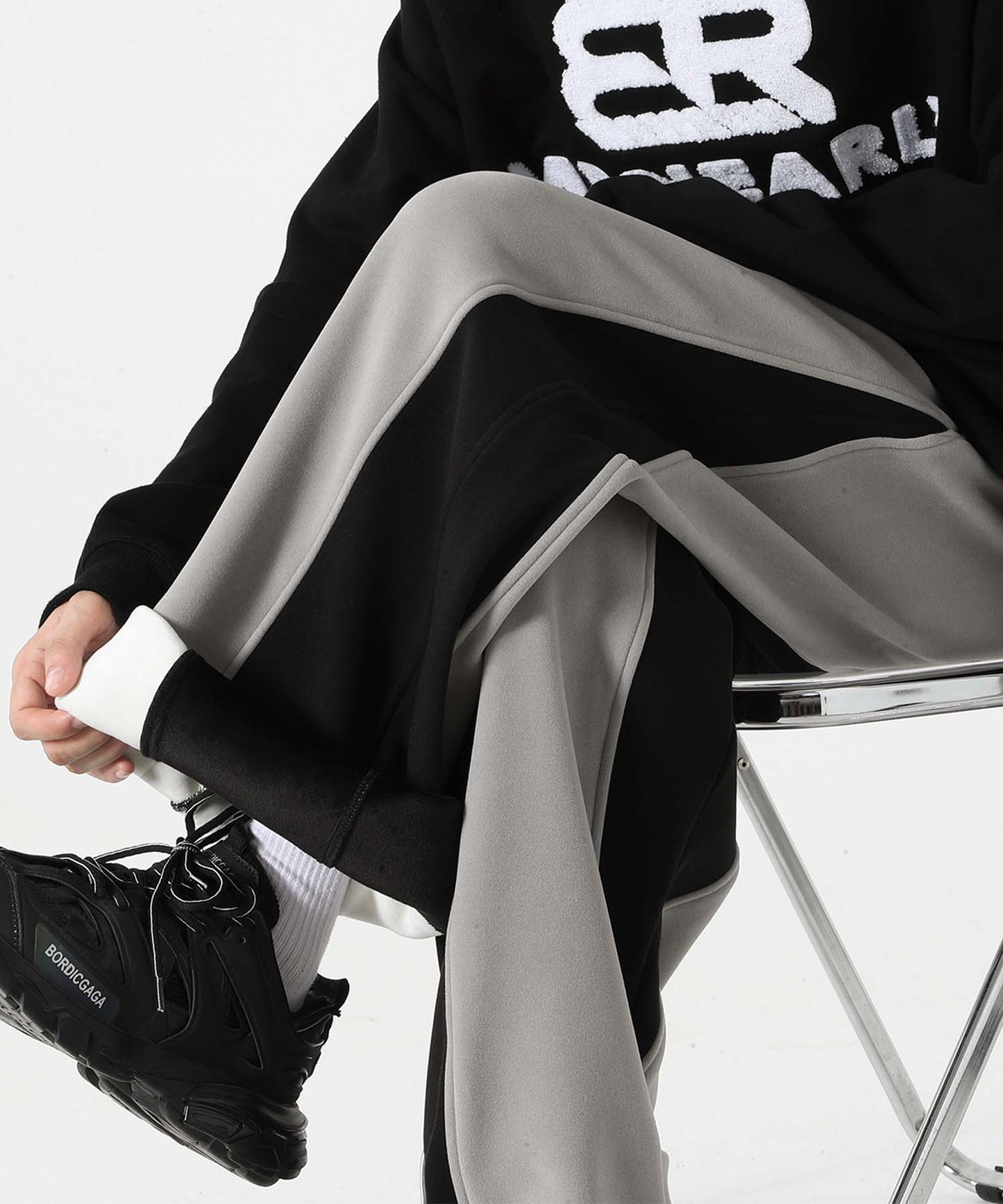 【aimoha neo】Contrast Flow Sweatpants