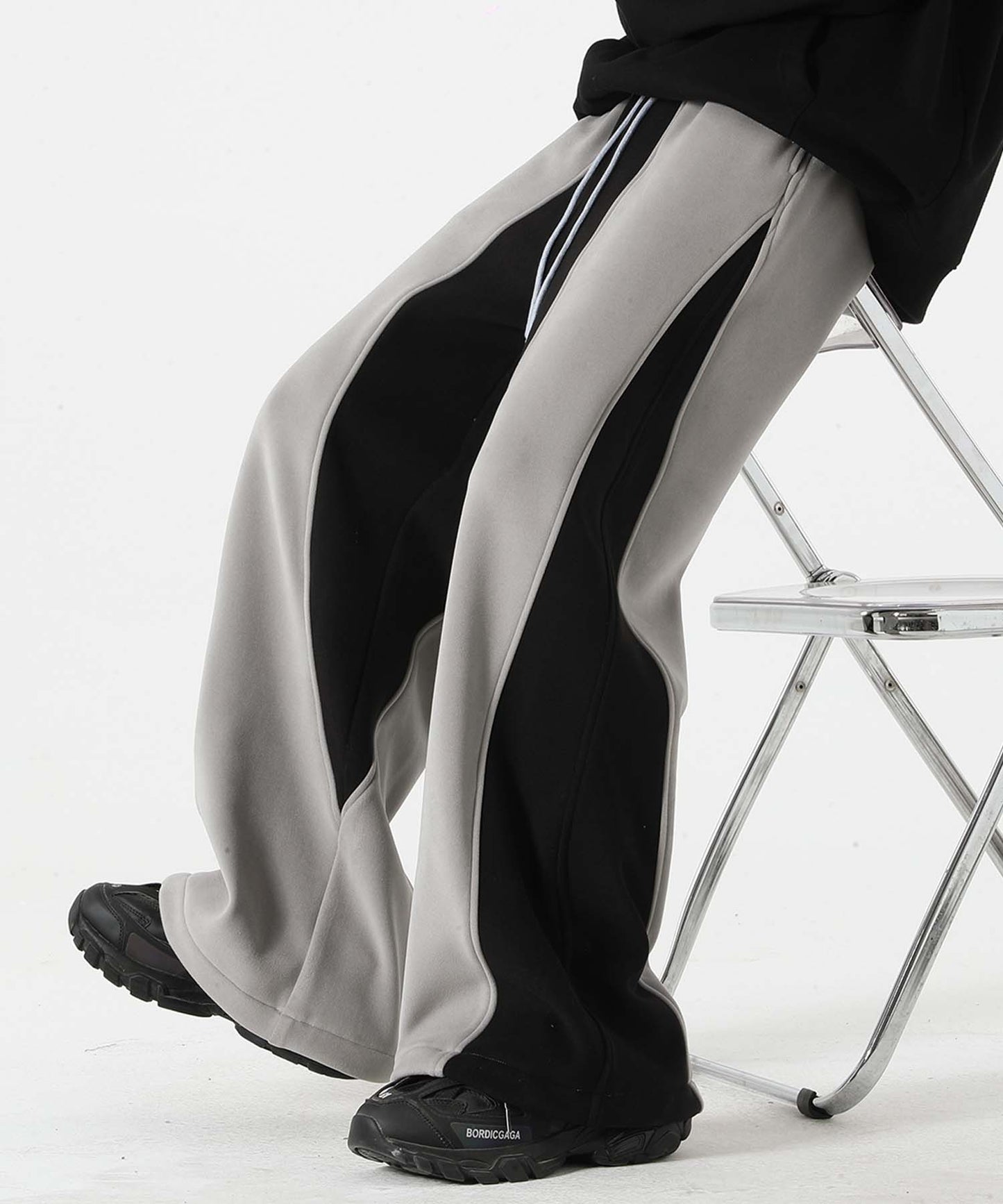 【aimoha neo】Contrast Flow Sweatpants