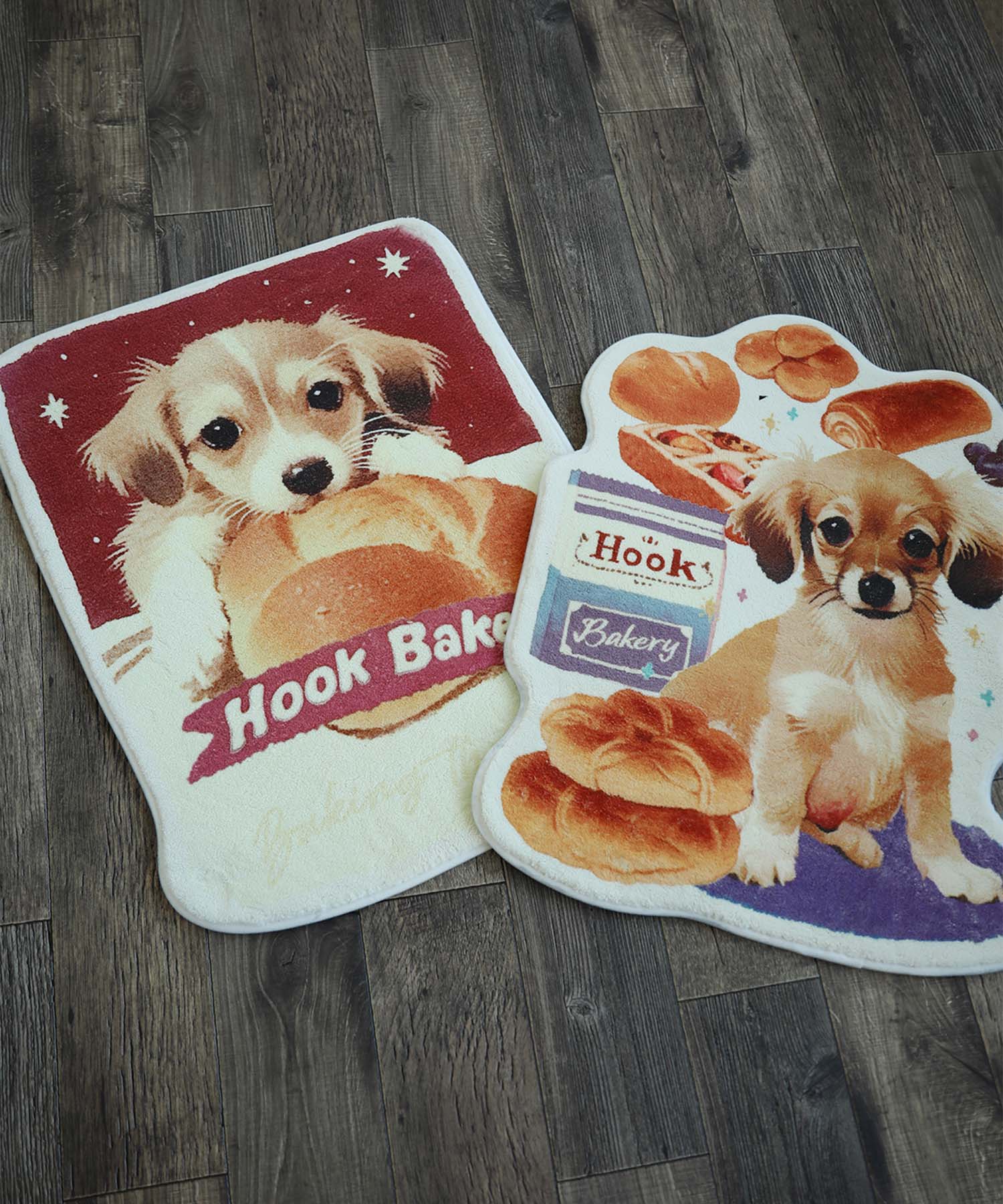 HOOK -original-　「HOOK BAKERY」プリントラグ