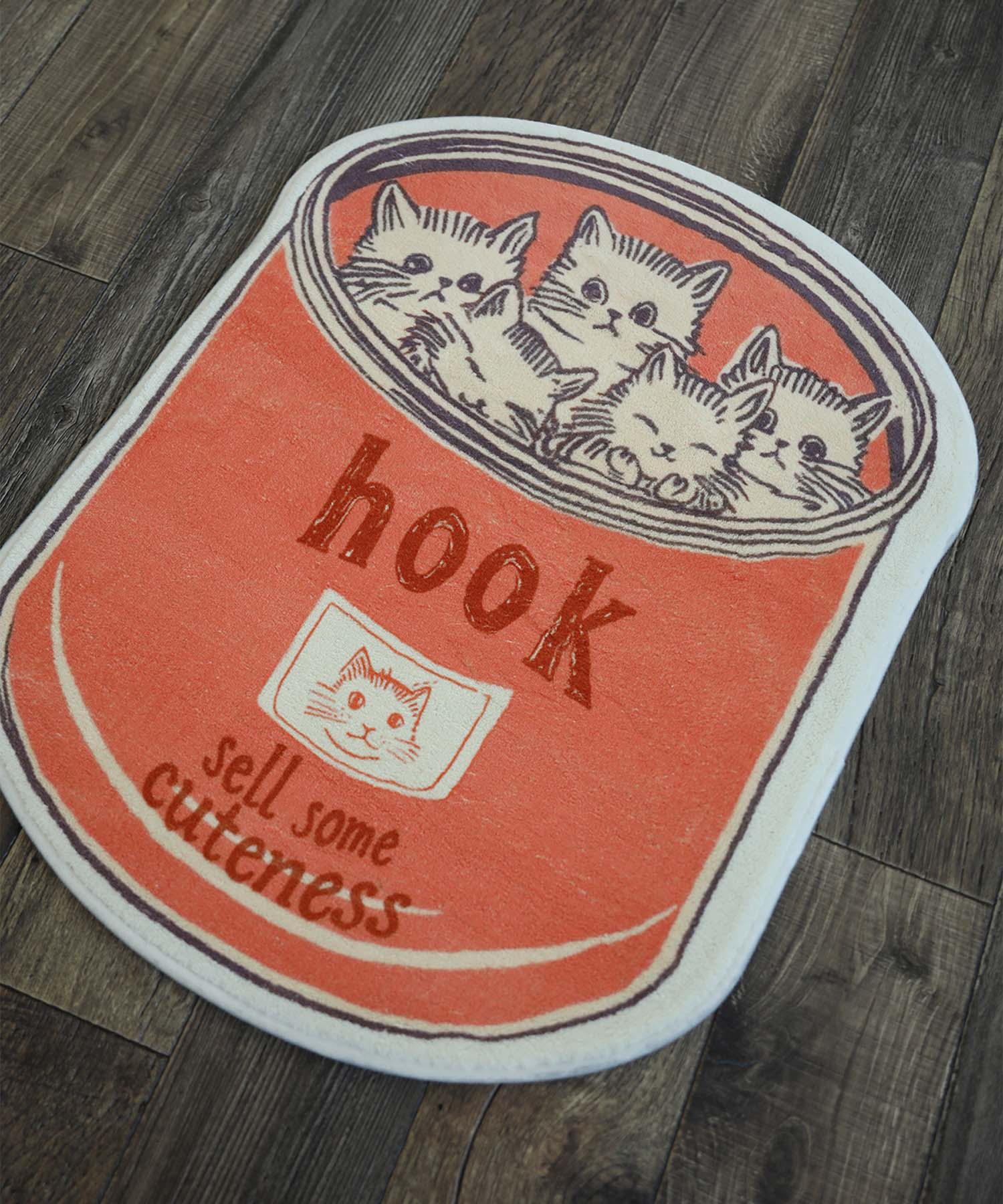 HOOK -original-　「HOOK BAKERY」プリントラグ