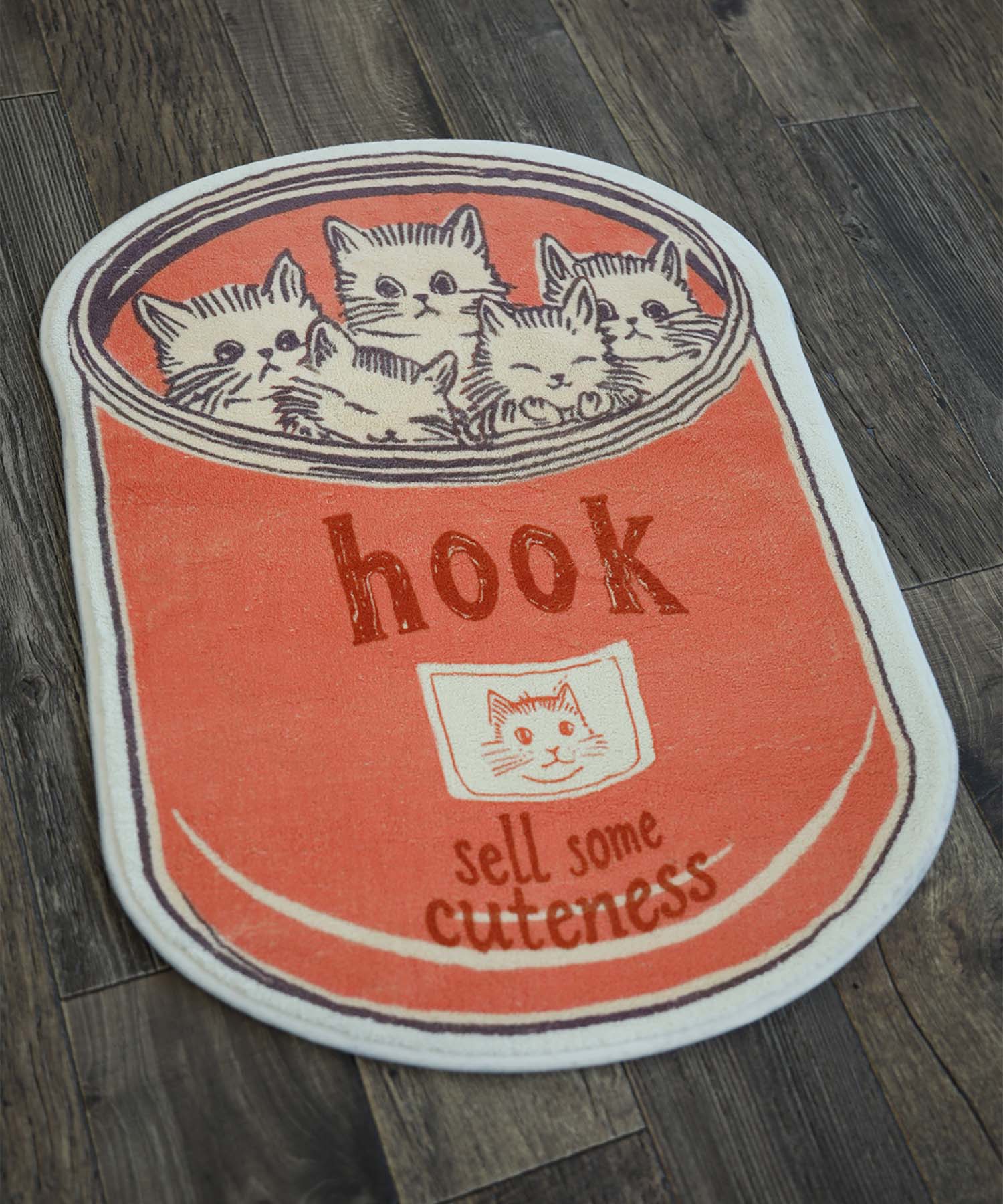 HOOK -original-　「HOOK BAKERY」プリントラグ