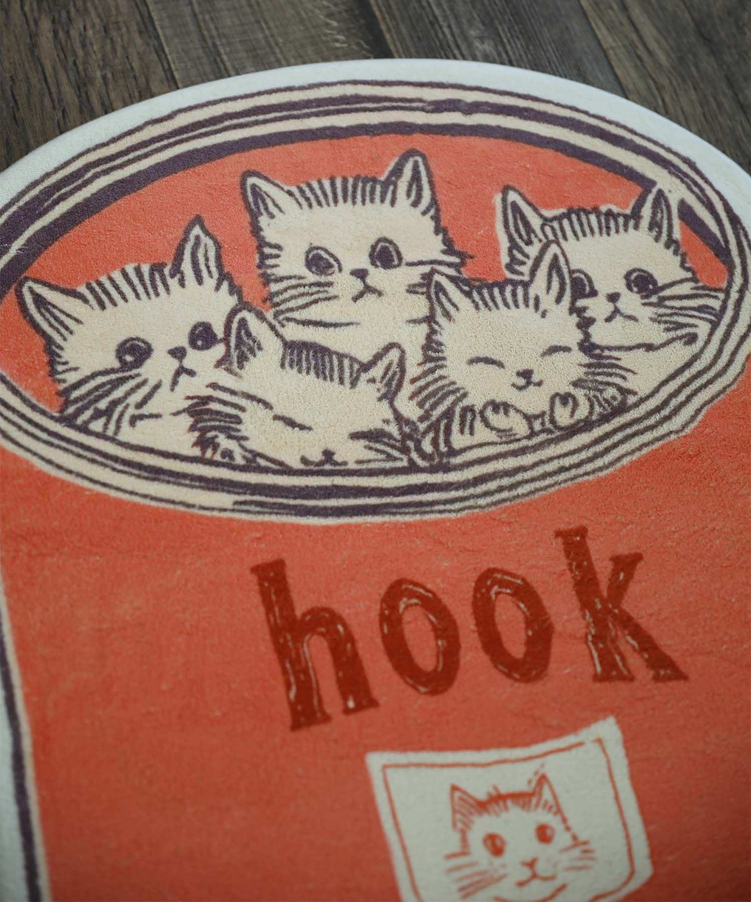 HOOK -original-　「HOOK BAKERY」プリントラグ