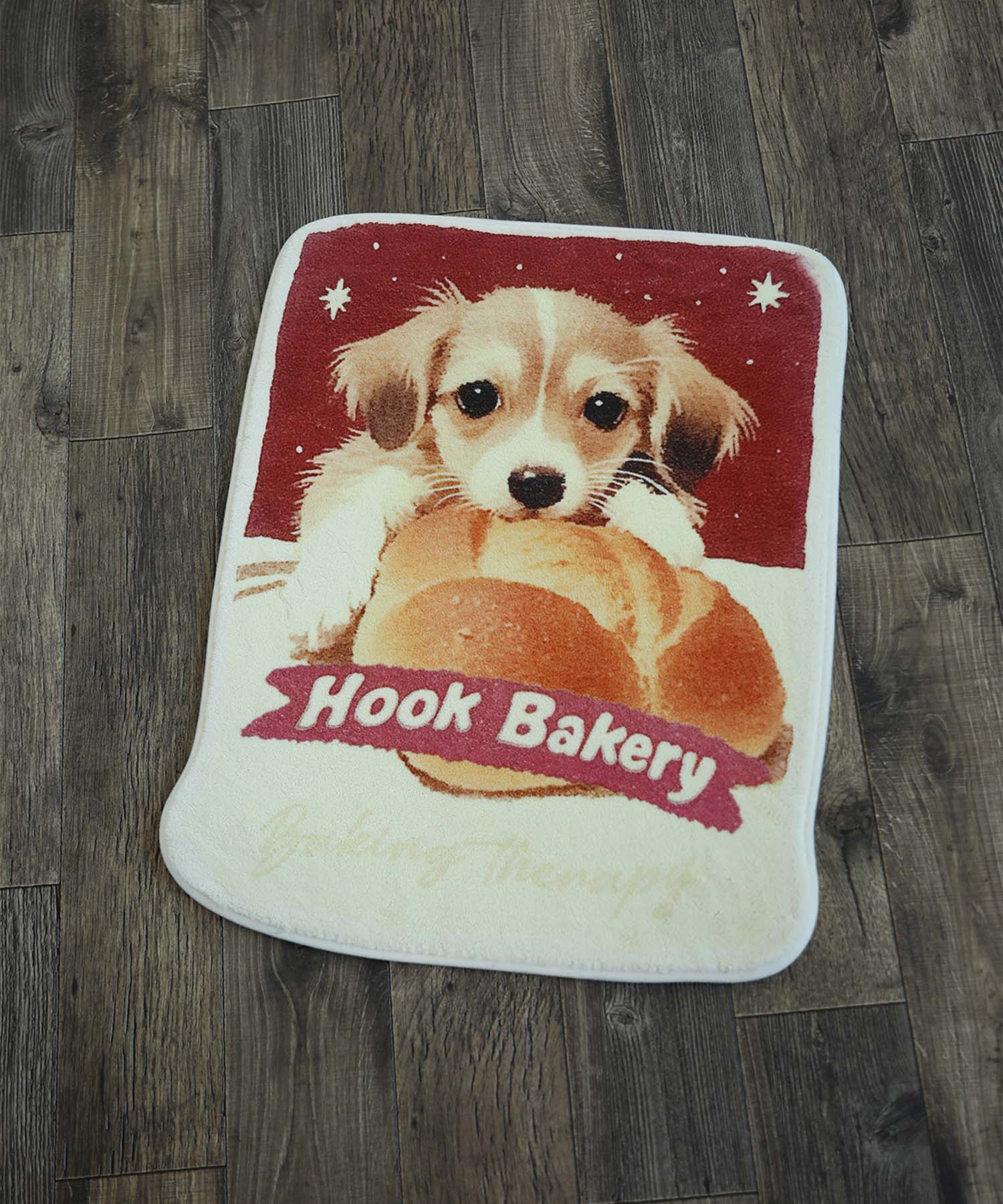 HOOK -original-　「HOOK BAKERY」プリントラグ