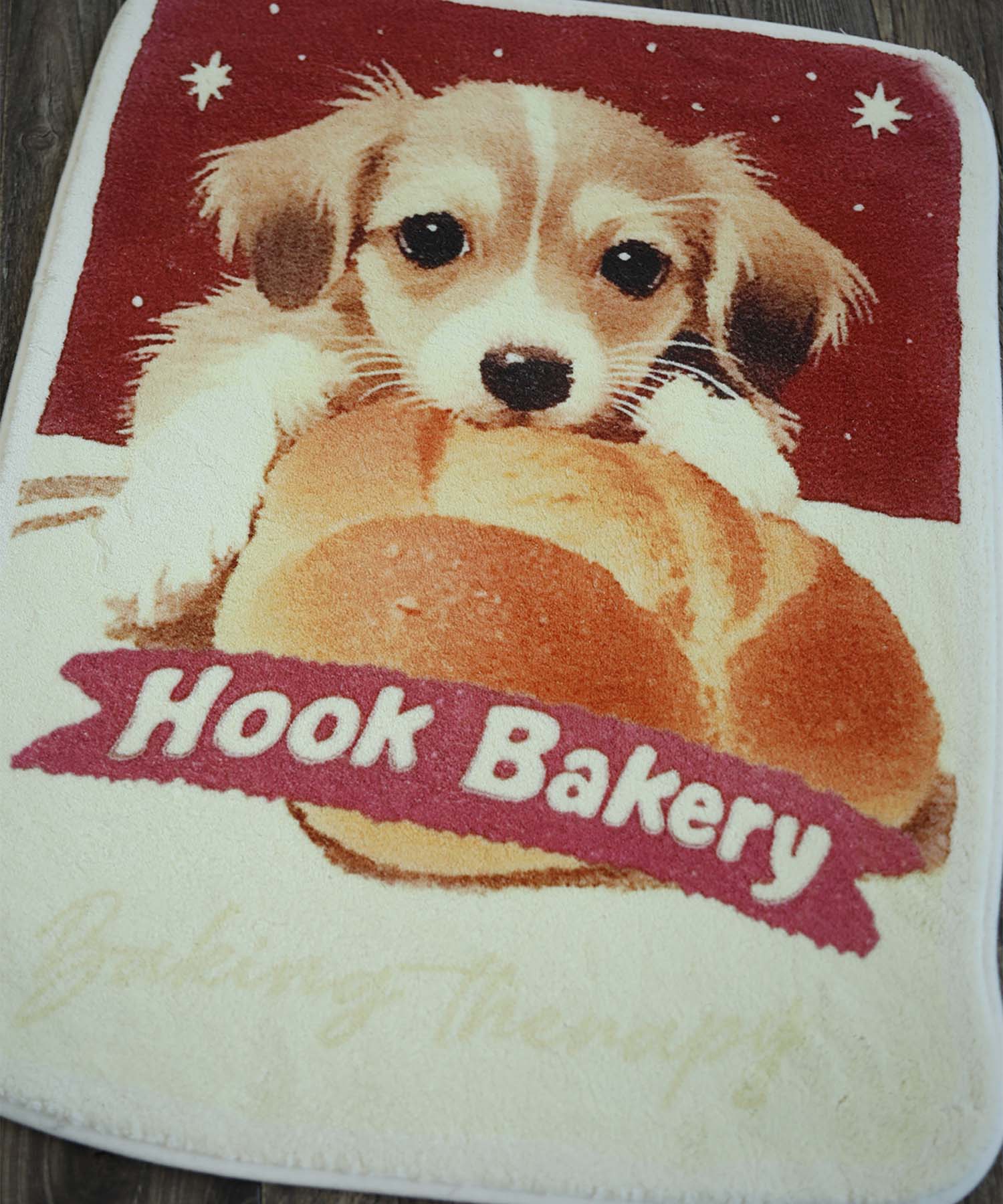 HOOK -original-　「HOOK BAKERY」プリントラグ