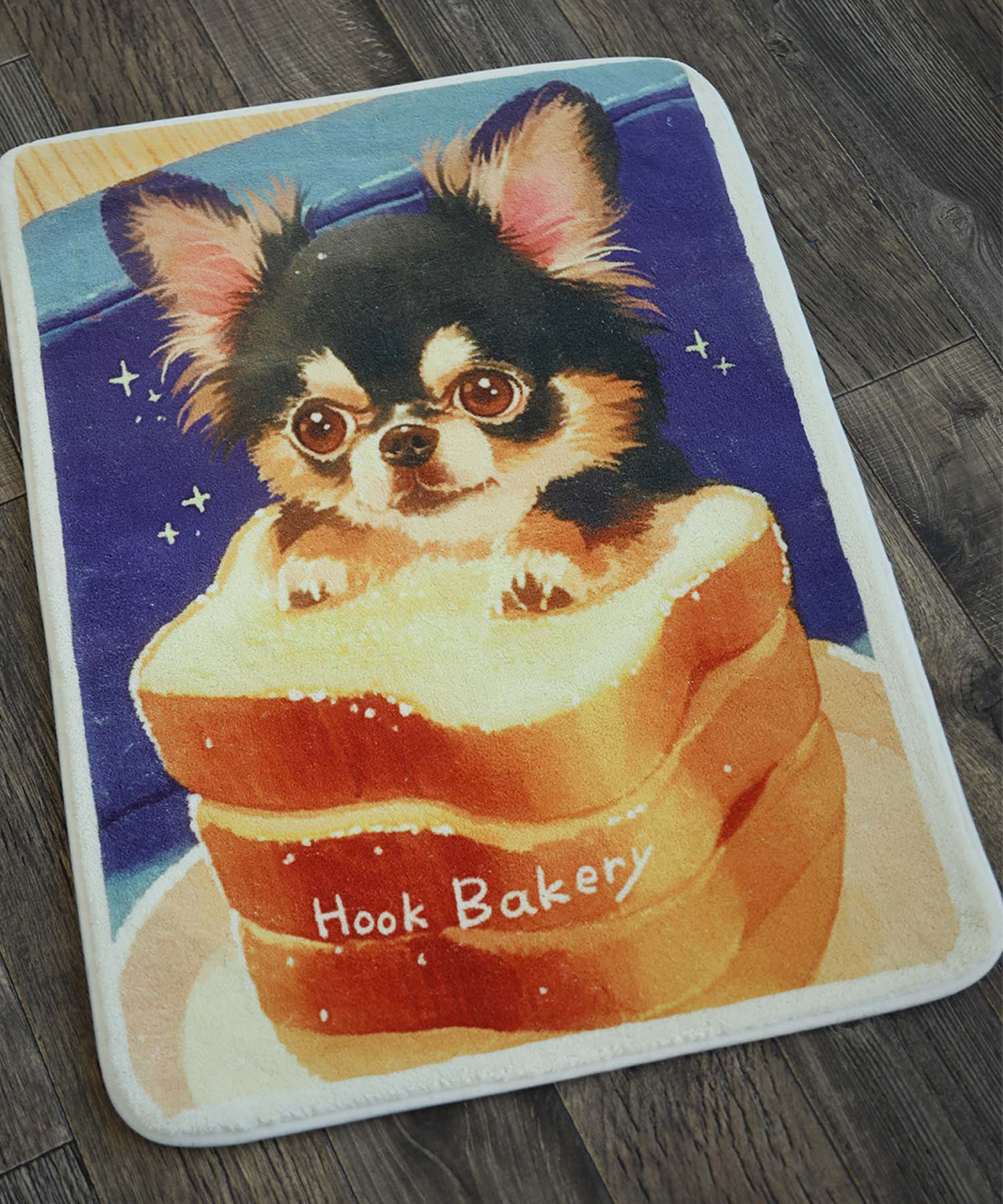 HOOK -original-　「HOOK BAKERY」プリントラグ