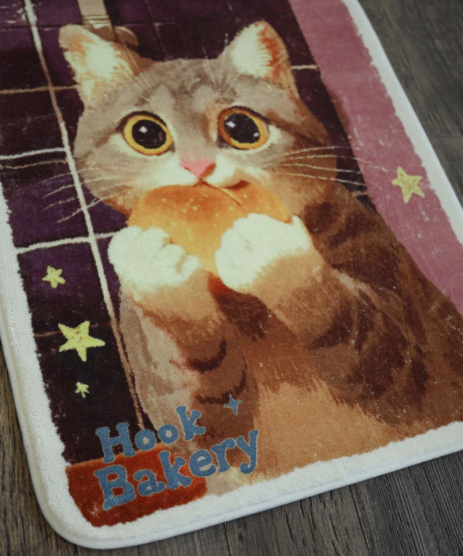 HOOK -original-　「HOOK BAKERY」プリントラグ