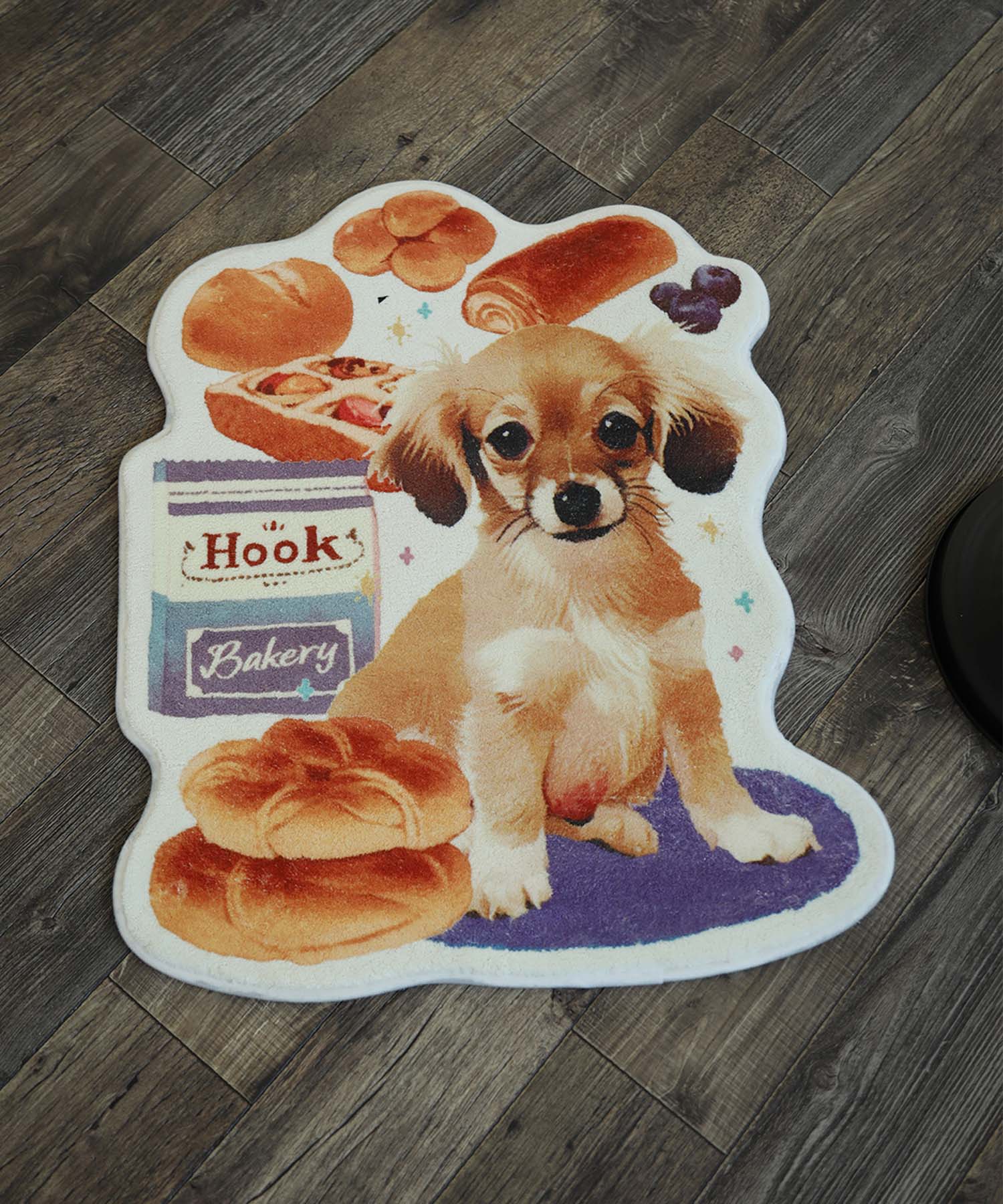 HOOK -original-　「HOOK BAKERY」プリントラグ