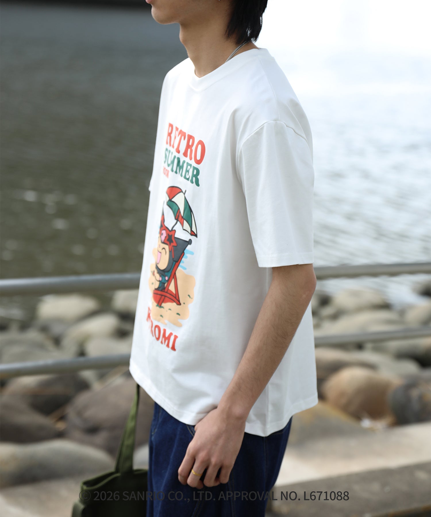 HOOK -original-　サンリオキャラクターズ コラボ プリントTシャツ