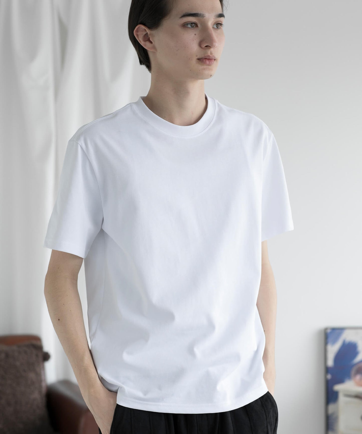 【aimoha MEN】HEAVY COTTON BASIC TEE ベーシックTシャツ