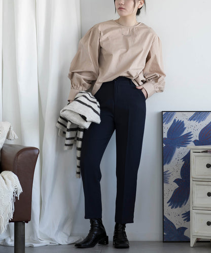 ハイウエストシガレットパンツ