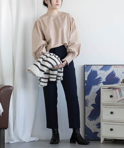 ハイウエストシガレットパンツ