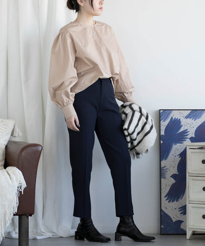 ハイウエストシガレットパンツ