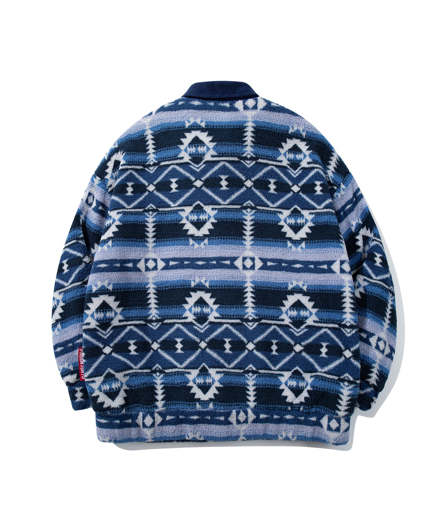 HOOK -original-　民族風幾何学模様ボアジャケット