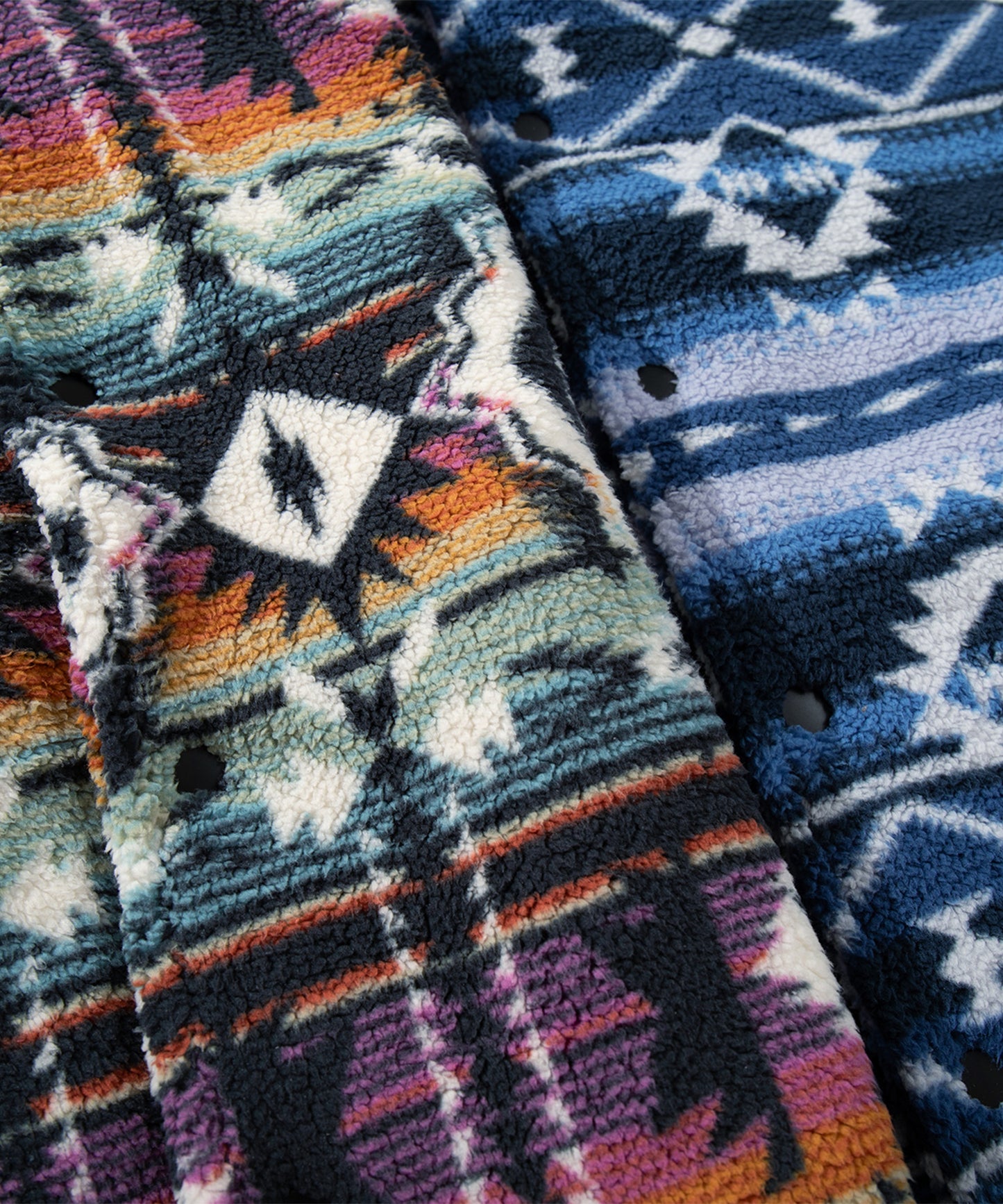 HOOK -original-　民族風幾何学模様ボアジャケット