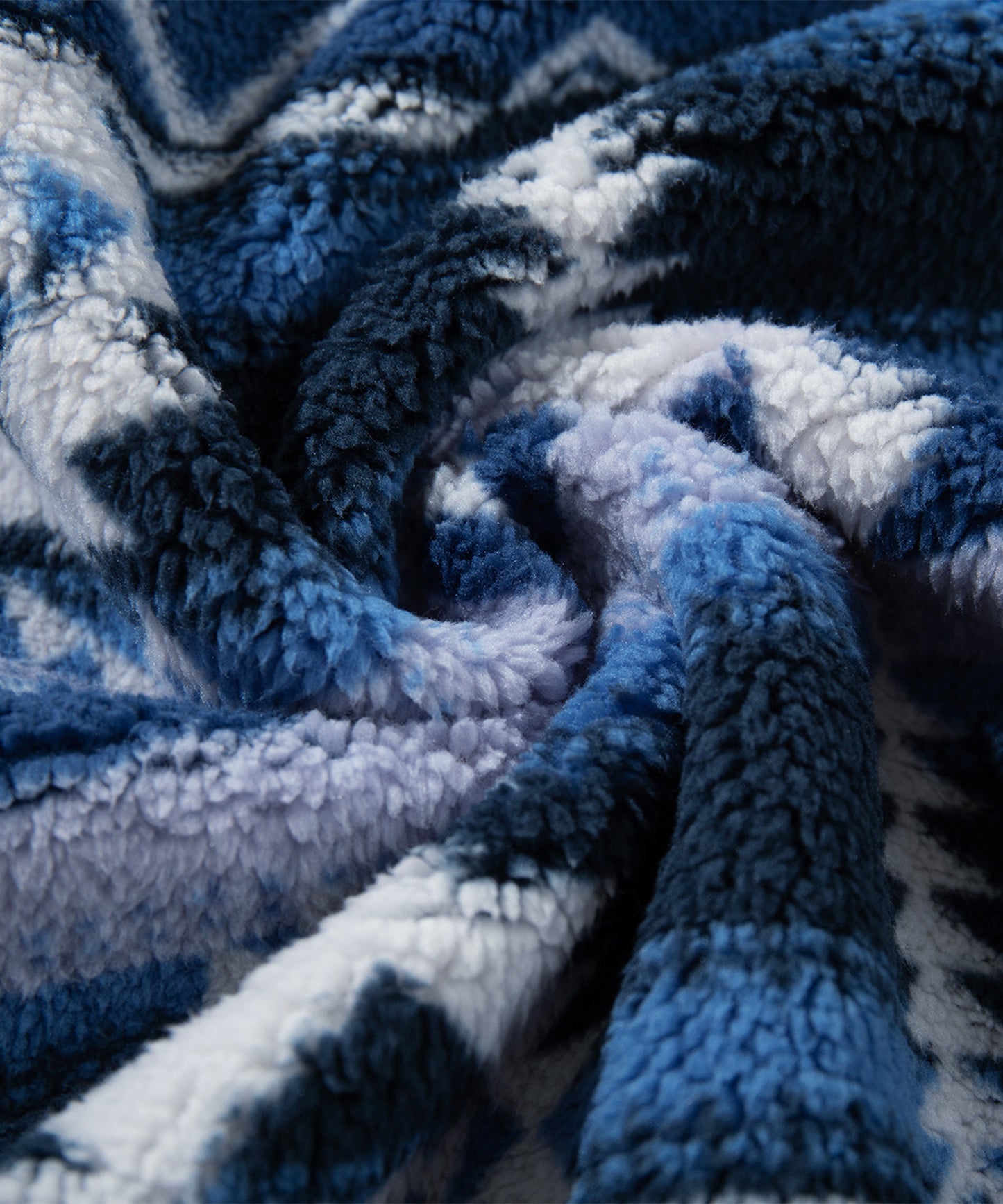 HOOK -original-　民族風幾何学模様ボアジャケット