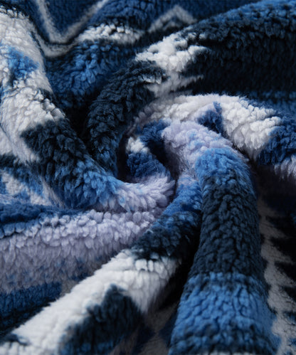 HOOK -original-　民族風幾何学模様ボアジャケット