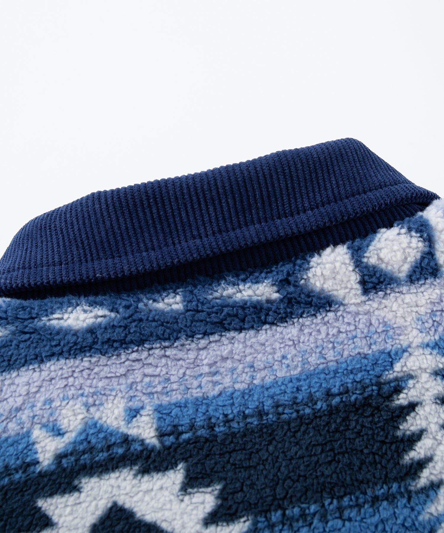 HOOK -original-　民族風幾何学模様ボアジャケット