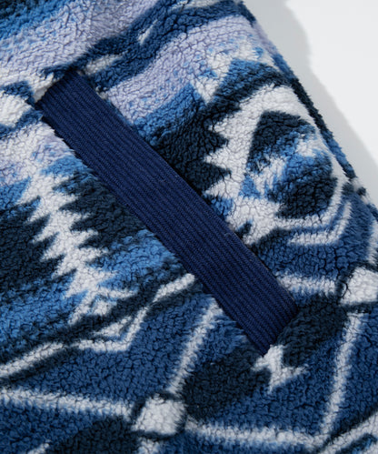 HOOK -original-　民族風幾何学模様ボアジャケット