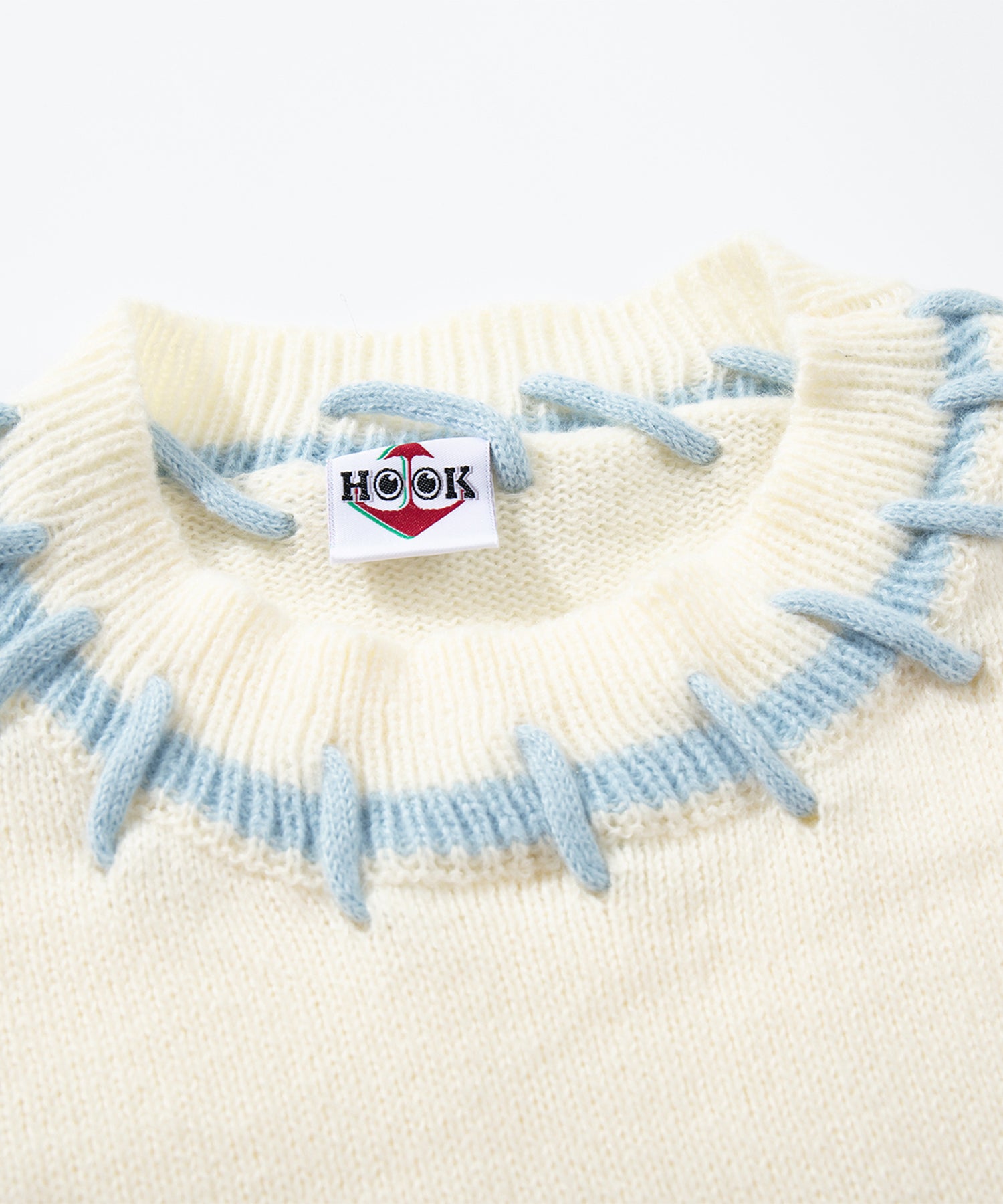 HOOK -original-　ハートジャカードニットプルオーバー