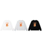 HOOK -original-　「HOOK BAKERY」シリーズ　ヴィンテージ風犬プリントロンTEE