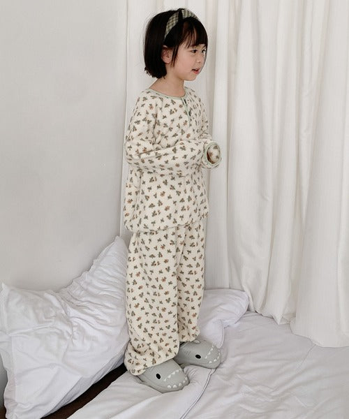 【aimoha-KIDS-】ふわもこドリーミーパジャマセット