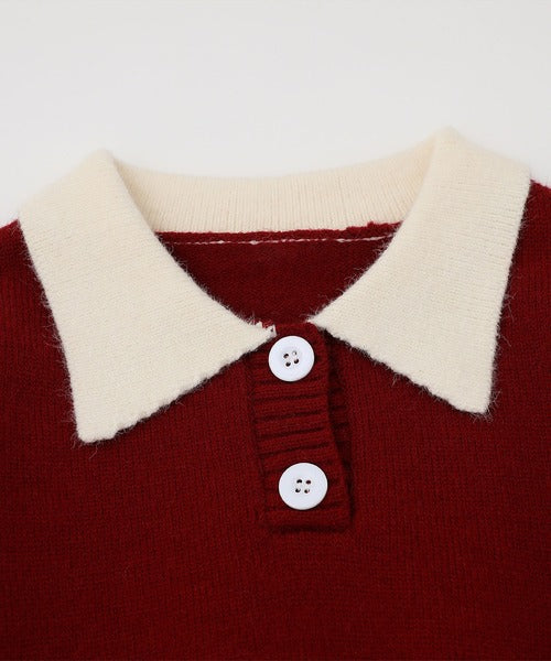 HOOK -select- アニマルジャカードニットプルオーバー