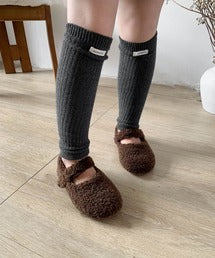 【aimoha-KIDS-】キッズ もこもこシューズ