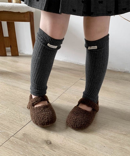 【aimoha-KIDS-】キッズ もこもこシューズ