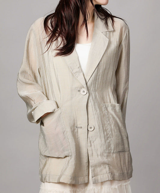 シアーテーラードジャケット