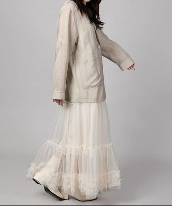 シアーテーラードジャケット