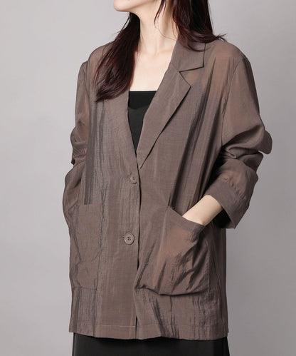シアーテーラードジャケット
