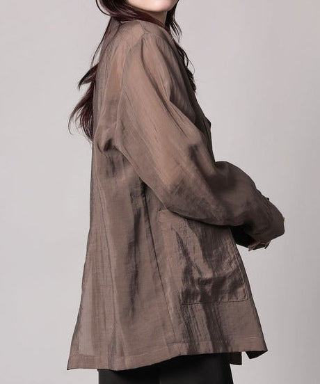 シアーテーラードジャケット