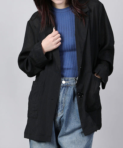 シアーテーラードジャケット