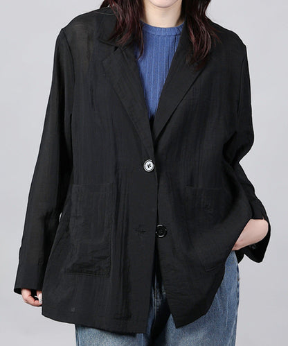 シアーテーラードジャケット