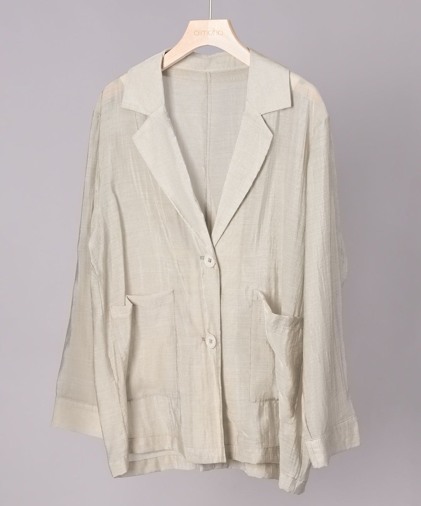 シアーテーラードジャケット