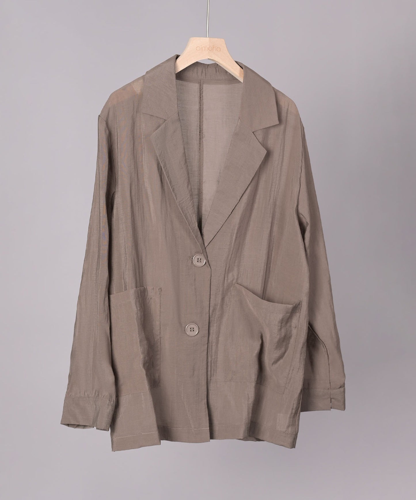 シアーテーラードジャケット